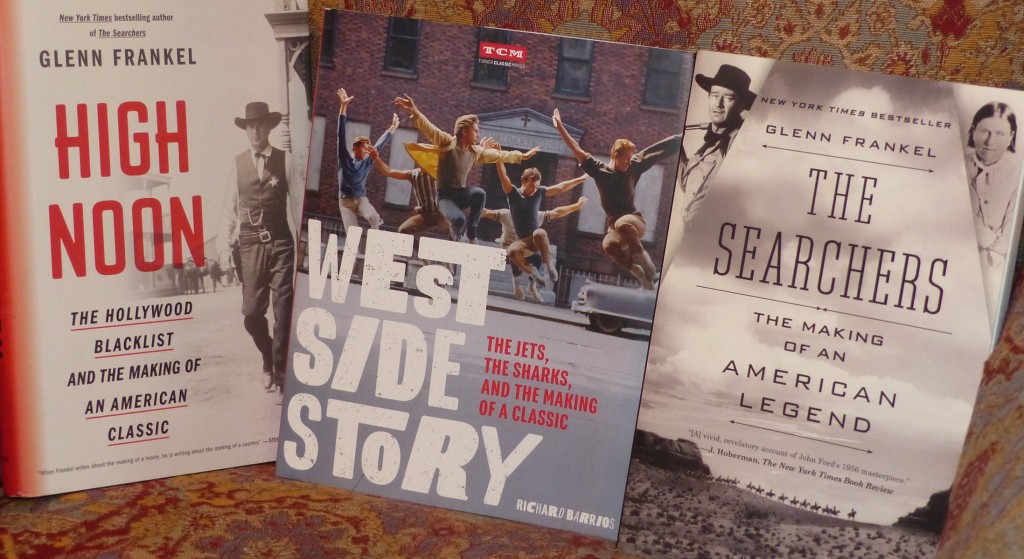 3 movie history books about High Noon, West Side Story, The Searchers,